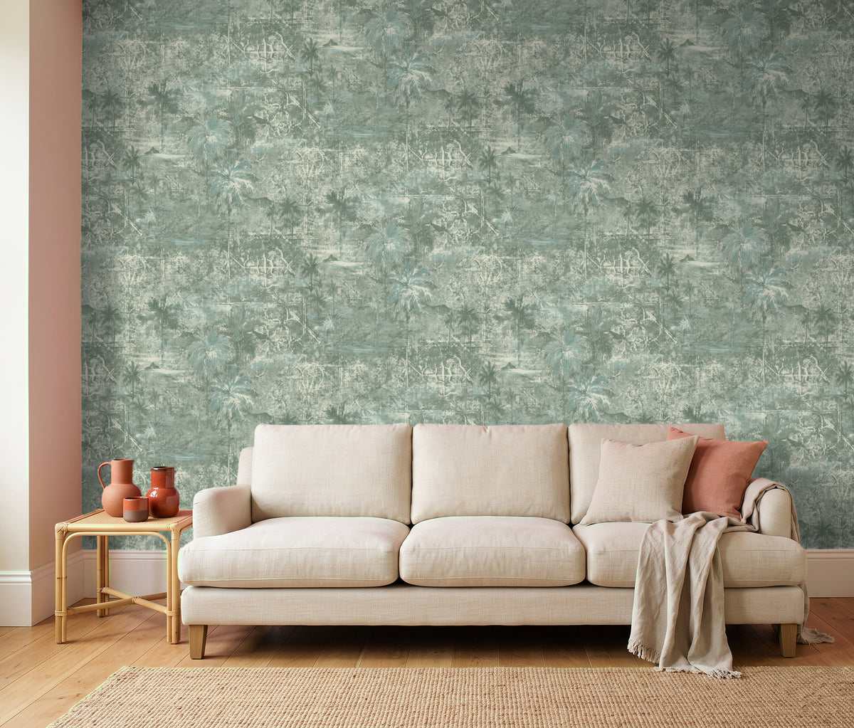 Lost Palms Fresco Wallpaper
