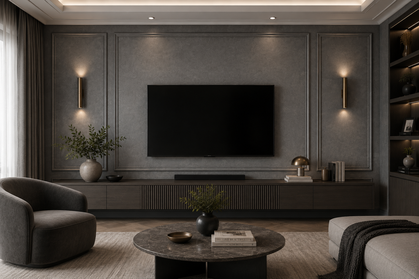 Quiet Stucco Wallpaper