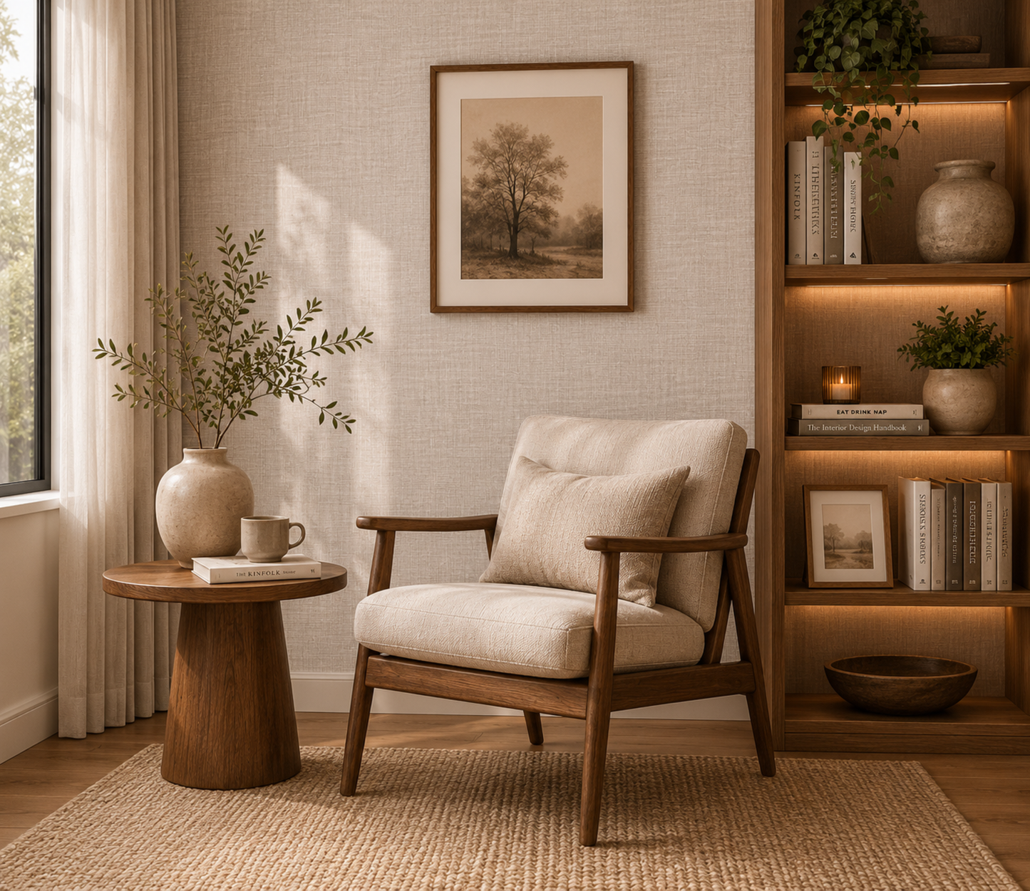 Linen Loom Wallpaper