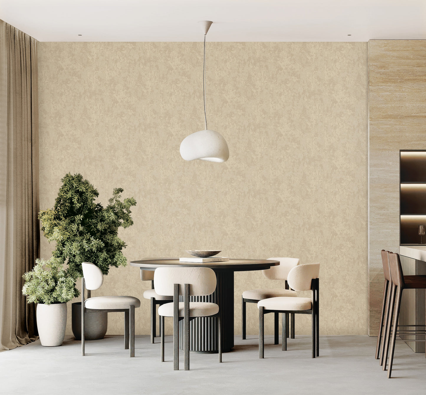 Limewash Mist Wallpaper