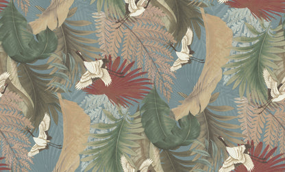 Crane Canopy Wallpaper