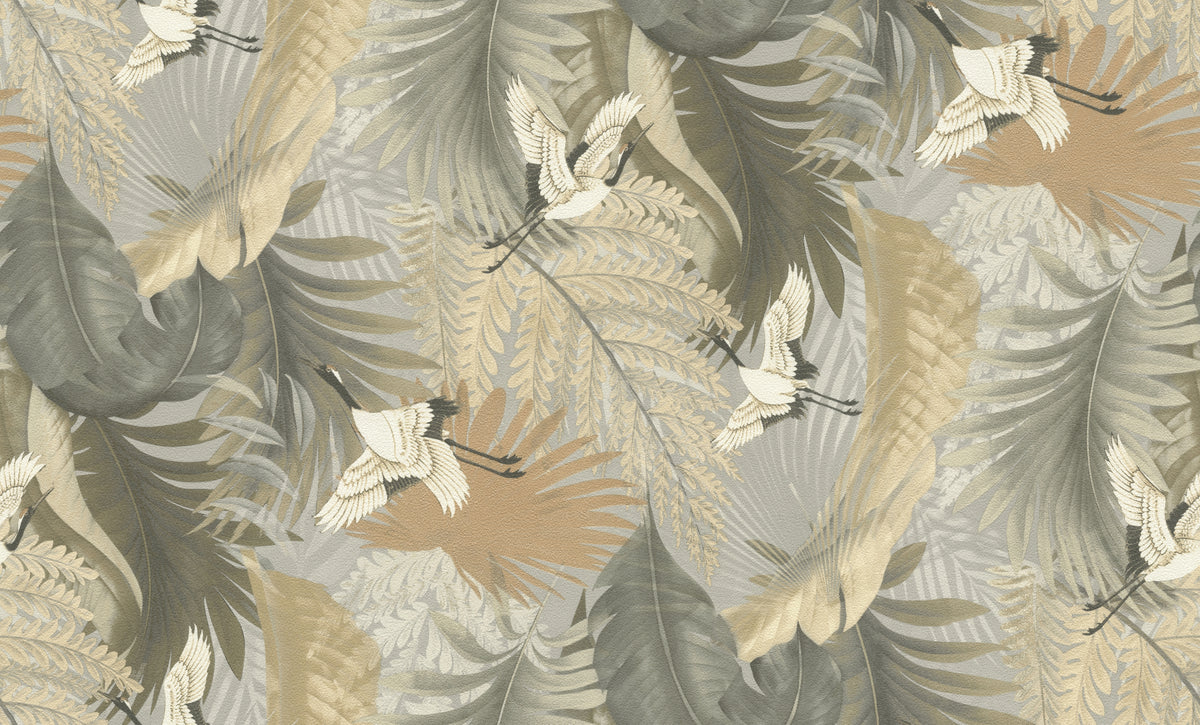 Crane Canopy Wallpaper