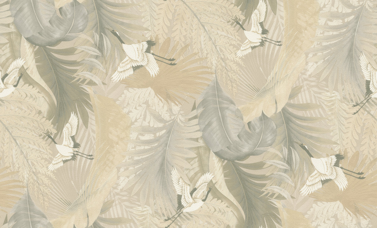 Crane Canopy Wallpaper