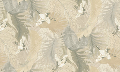 Crane Canopy Wallpaper
