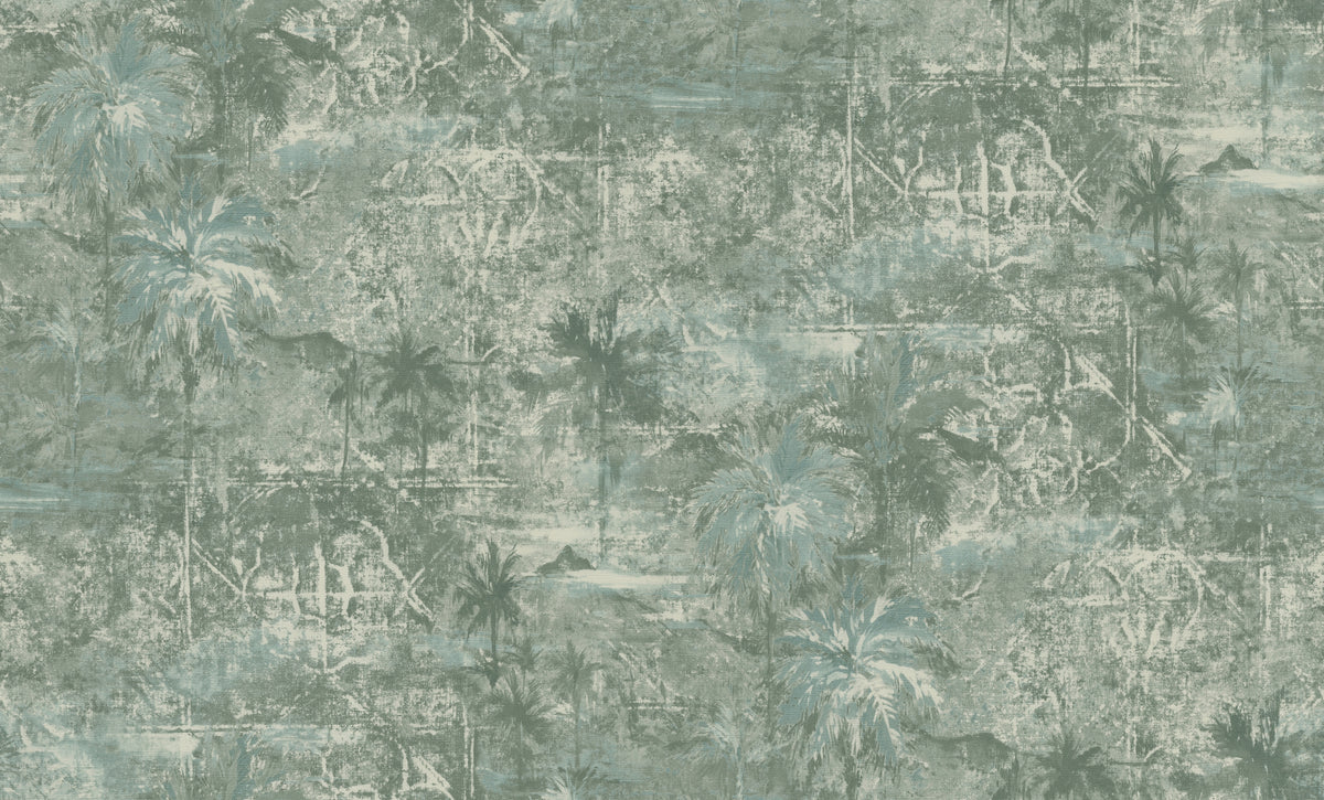 Lost Palms Fresco Wallpaper