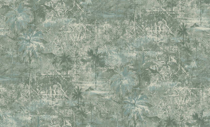 Lost Palms Fresco Wallpaper