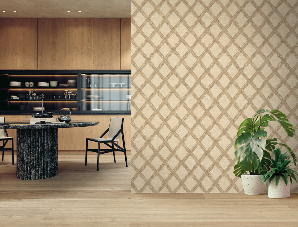 Atelier Trellis Wallpaper