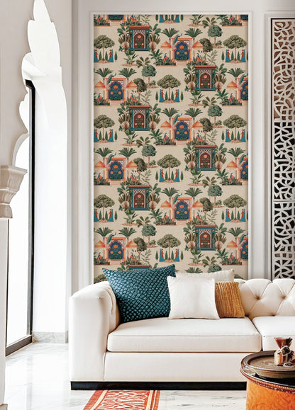 Jaipur Oasis Wallpaper