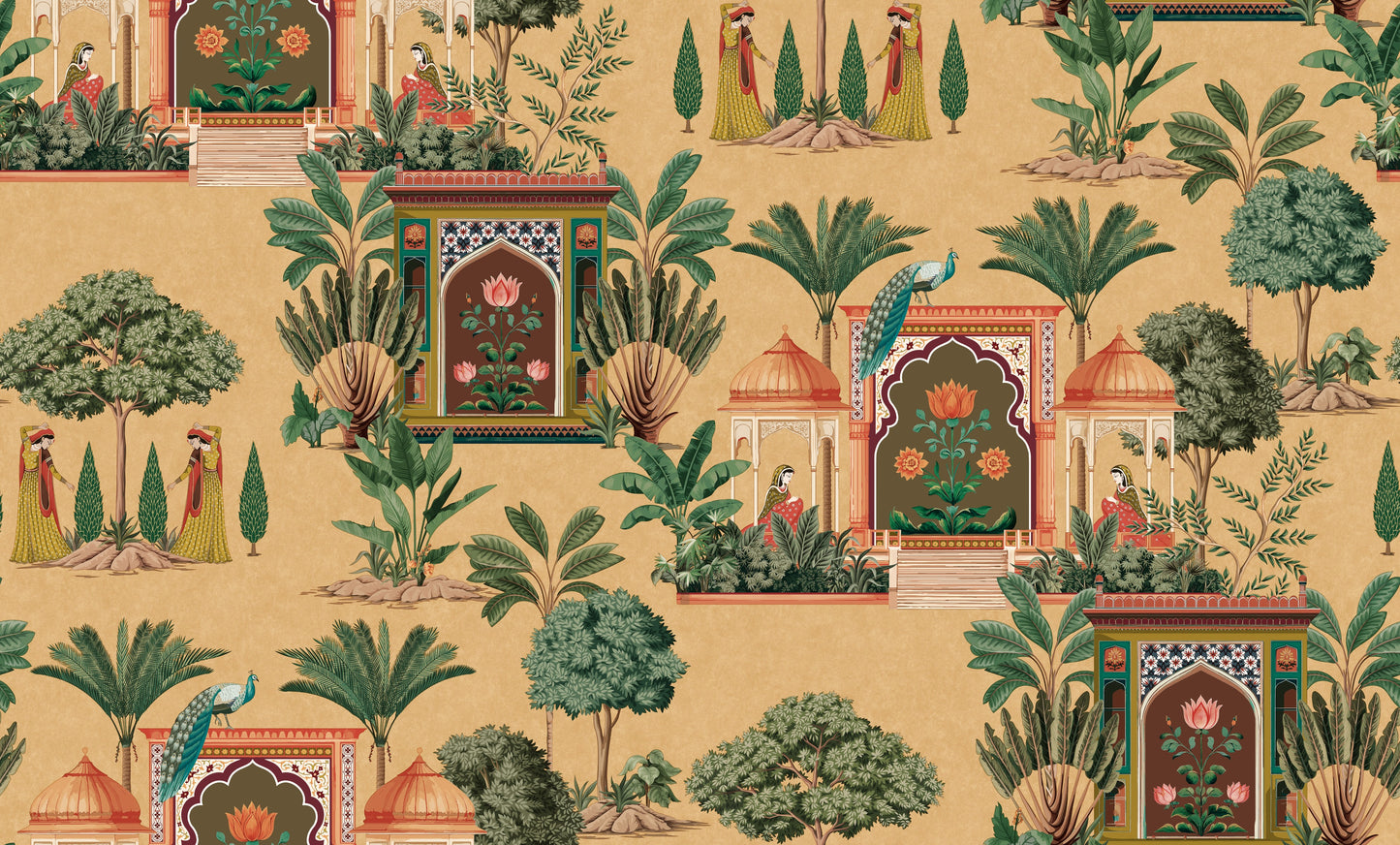 Jaipur Oasis Wallpaper