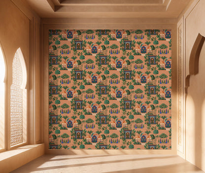 Jaipur Oasis Wallpaper
