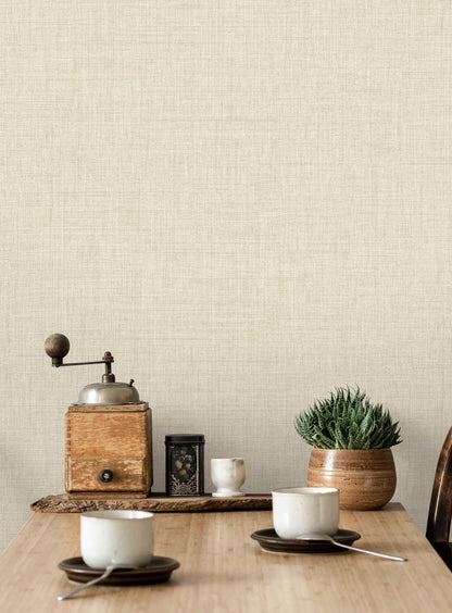 Linen Loom Wallpaper