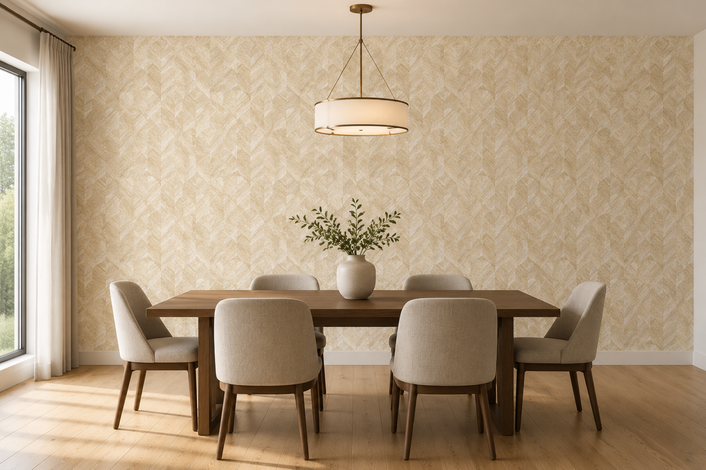 Mosaic Plait Wallpaper