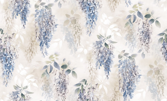 Wisteria Cascade Wallpaper