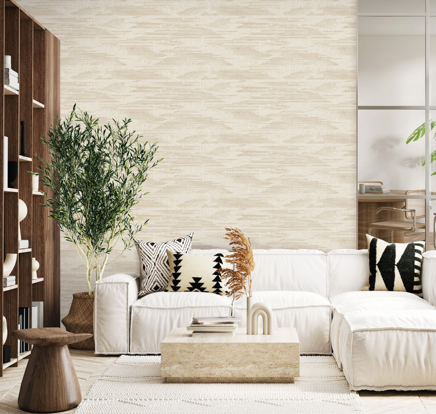 Horizon Grain Wallpaper