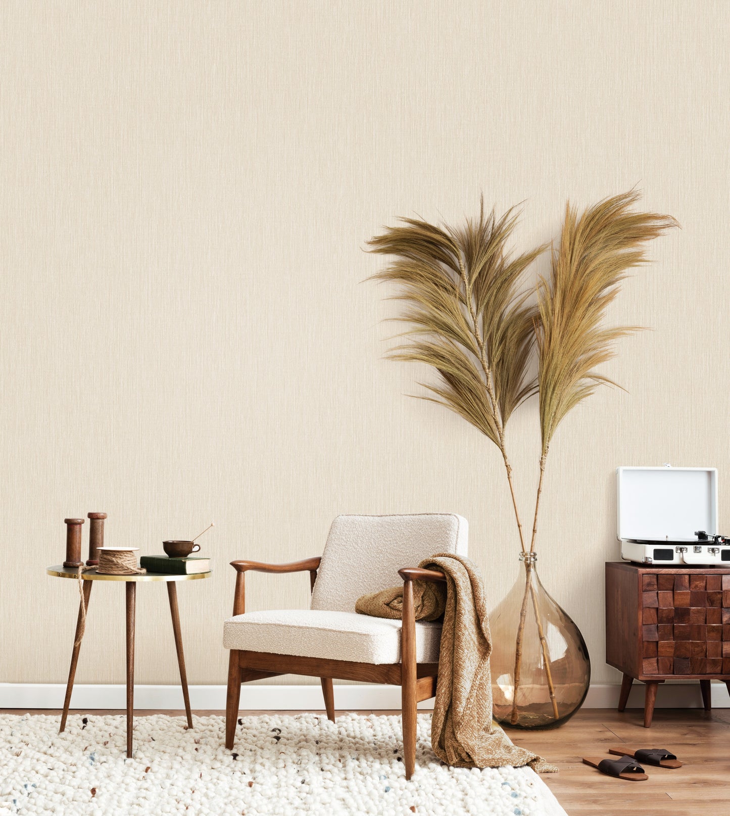 Linen Calm Wallpaper