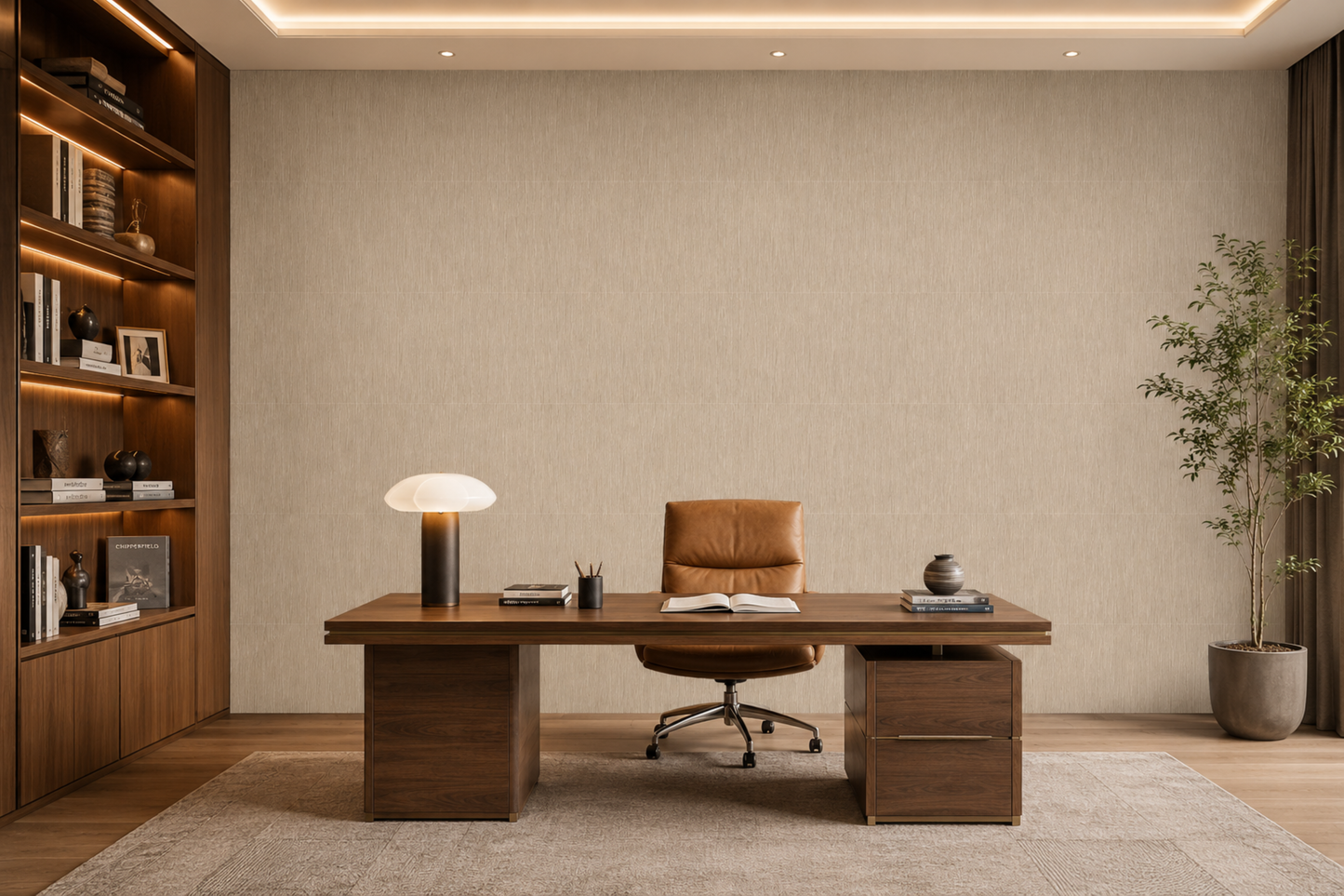 Linen Calm Wallpaper