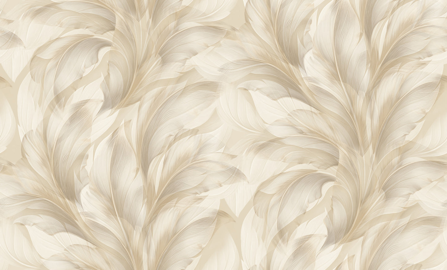 Feather Waltz Wallpaper