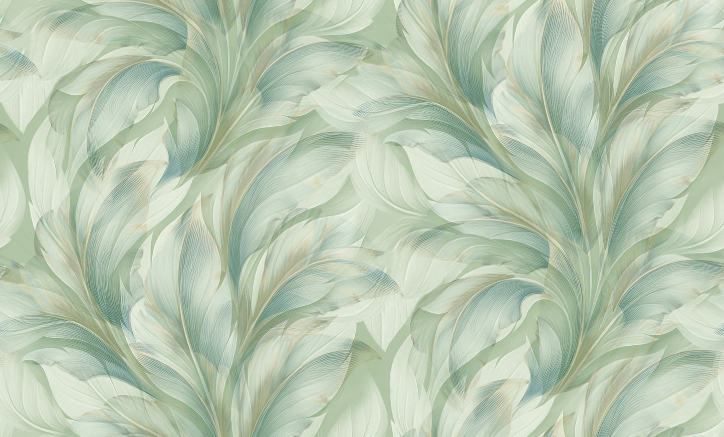 Feather Waltz Wallpaper