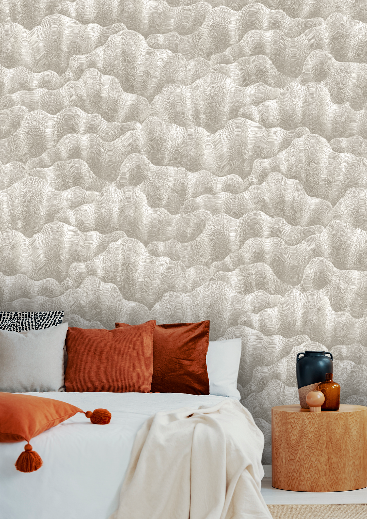 abstract texture wallpaper for bedroom India
