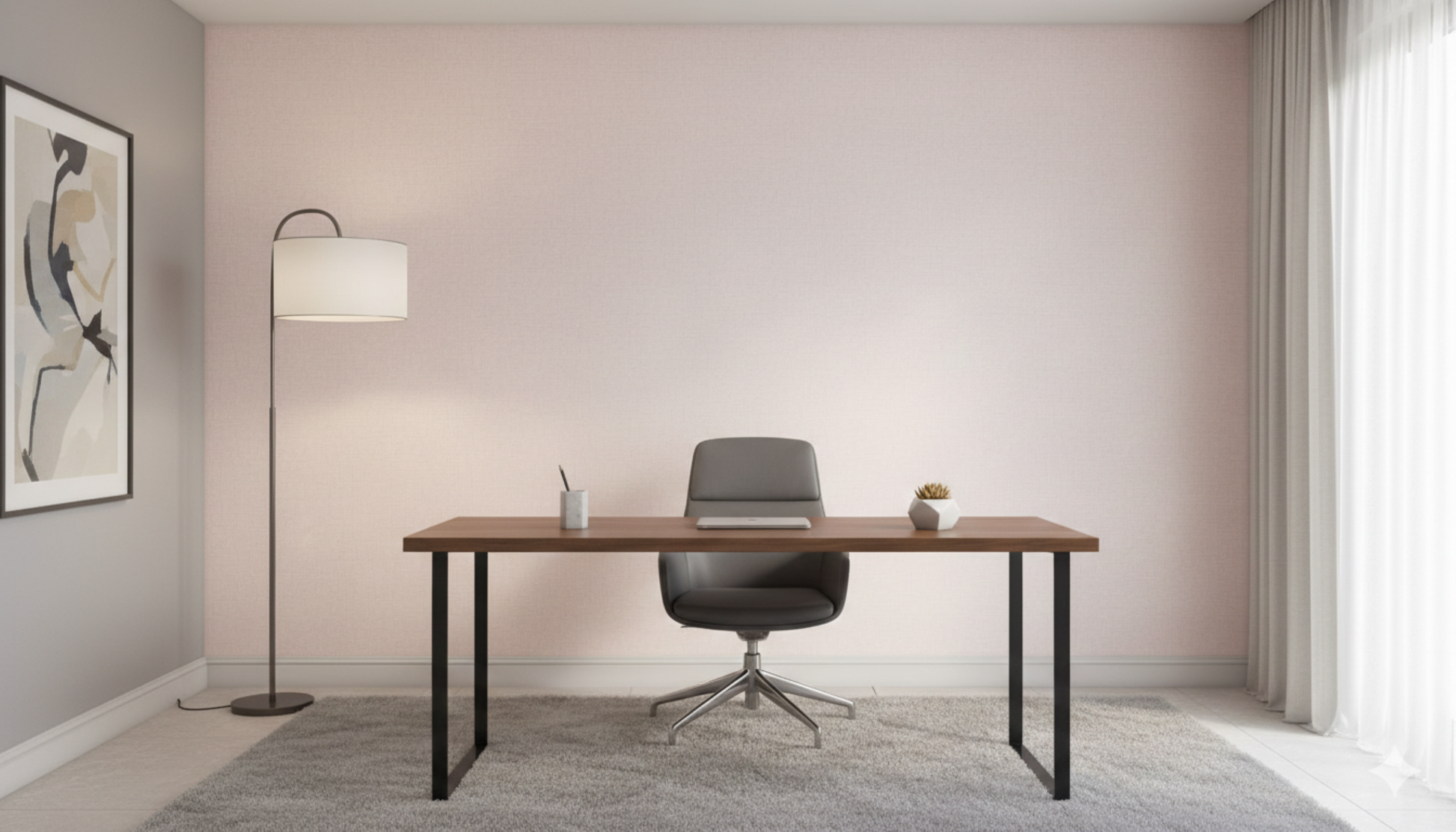 geometric wallpaper for office India