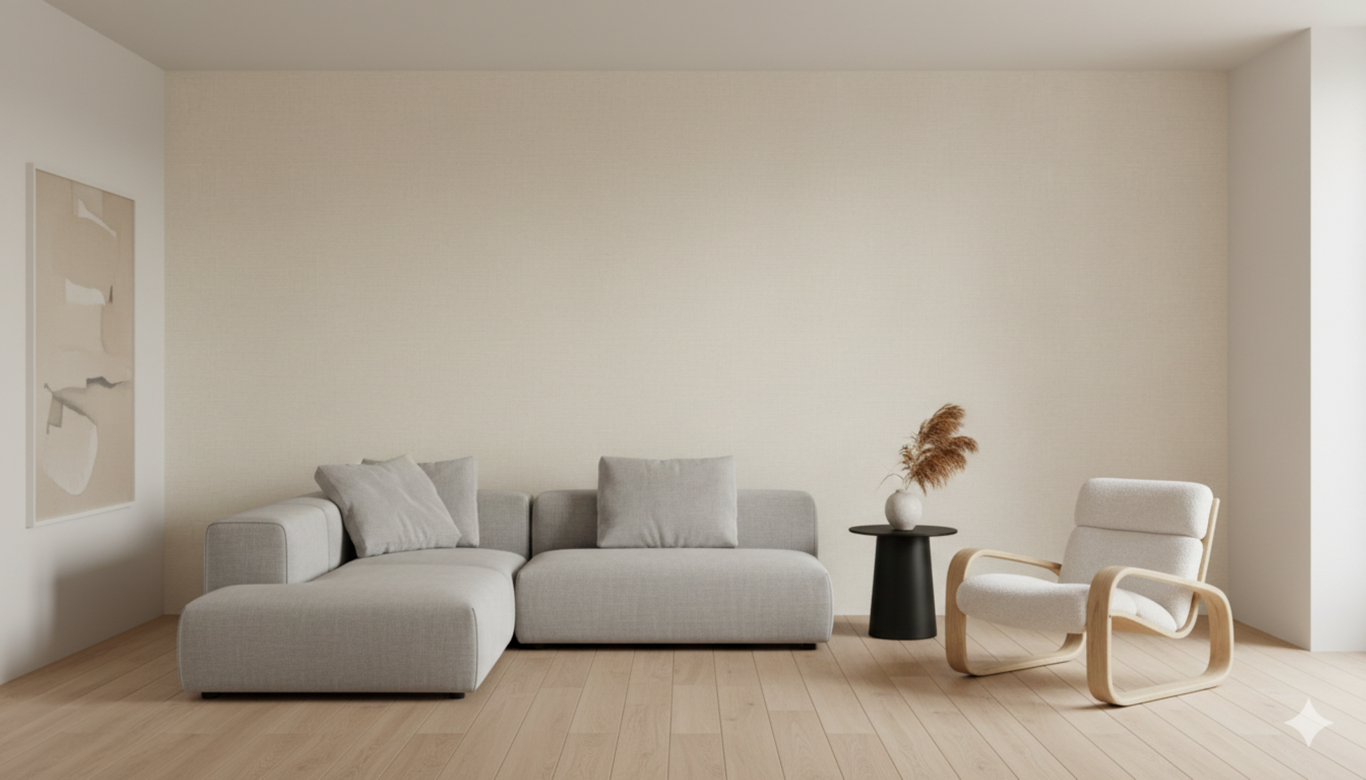 geometric wallpaper for living room India