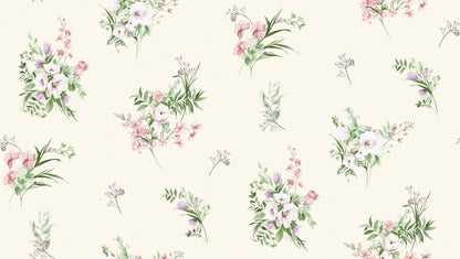 floral wallpaper for bedroom India