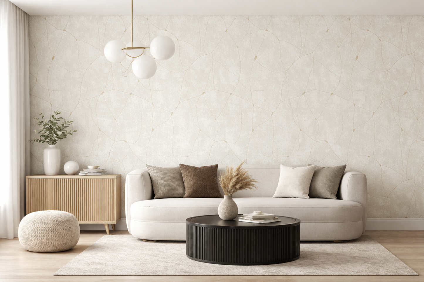 abstract wallpaper for dining room India