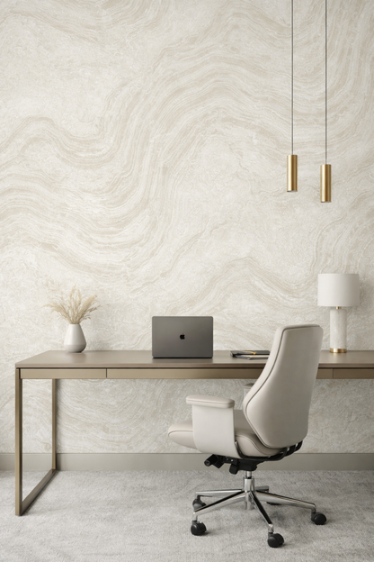 swirly wallpaper for office India