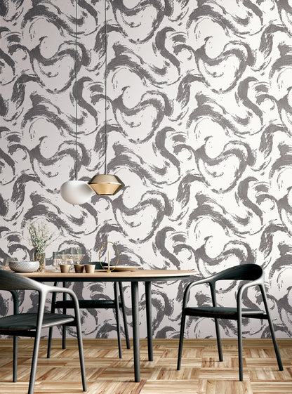 Swirly wallpaper for dining room India