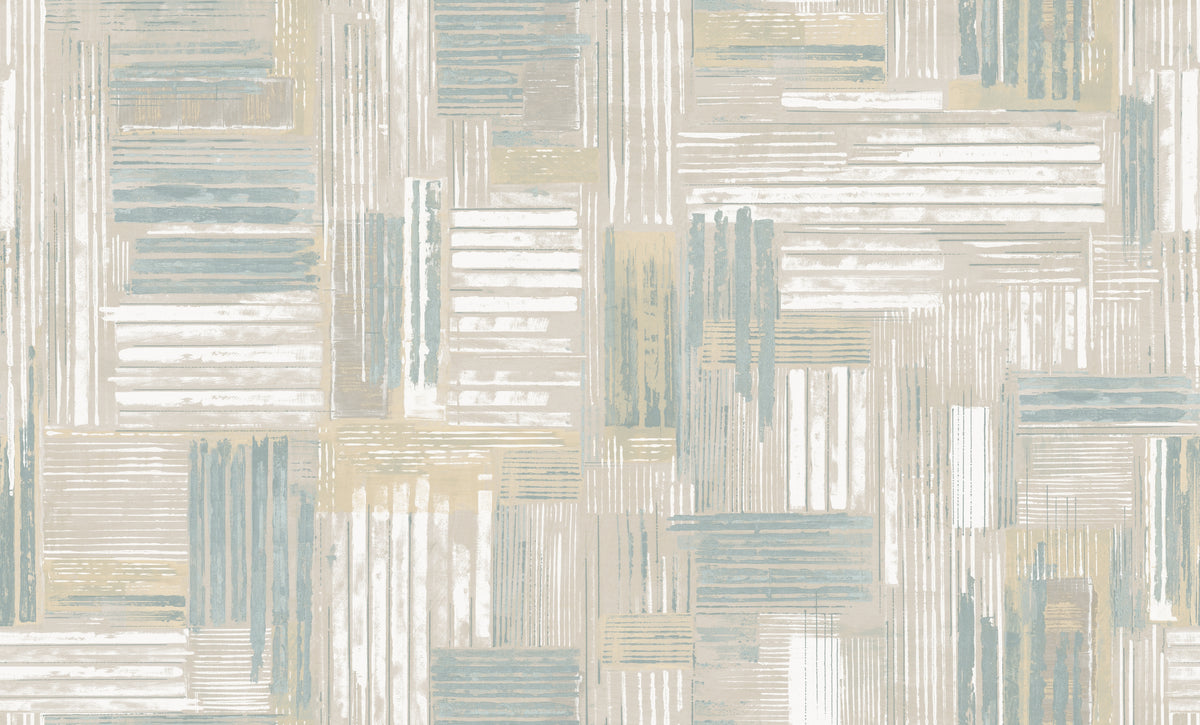 Brushwork Grid Wallpaper