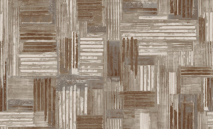 Brushwork Grid Wallpaper