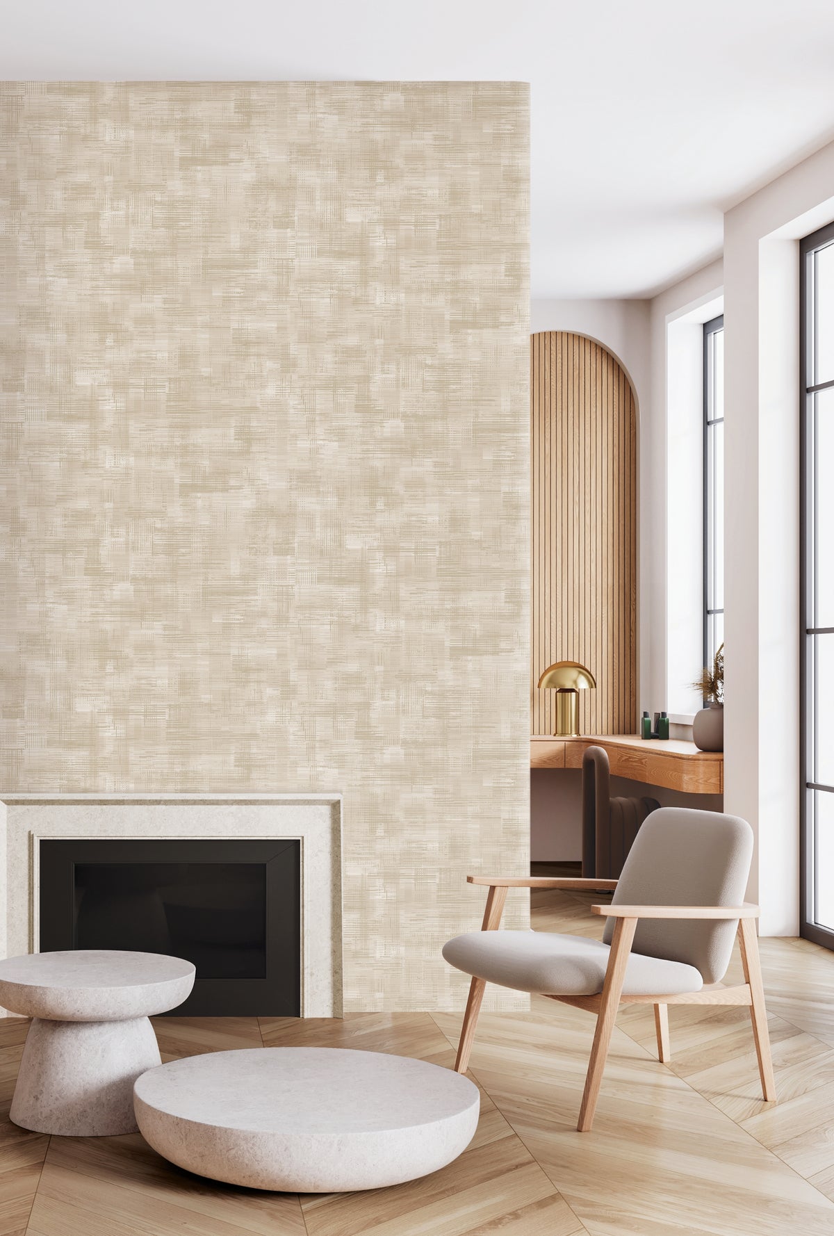 Woven Strata Wallpaper