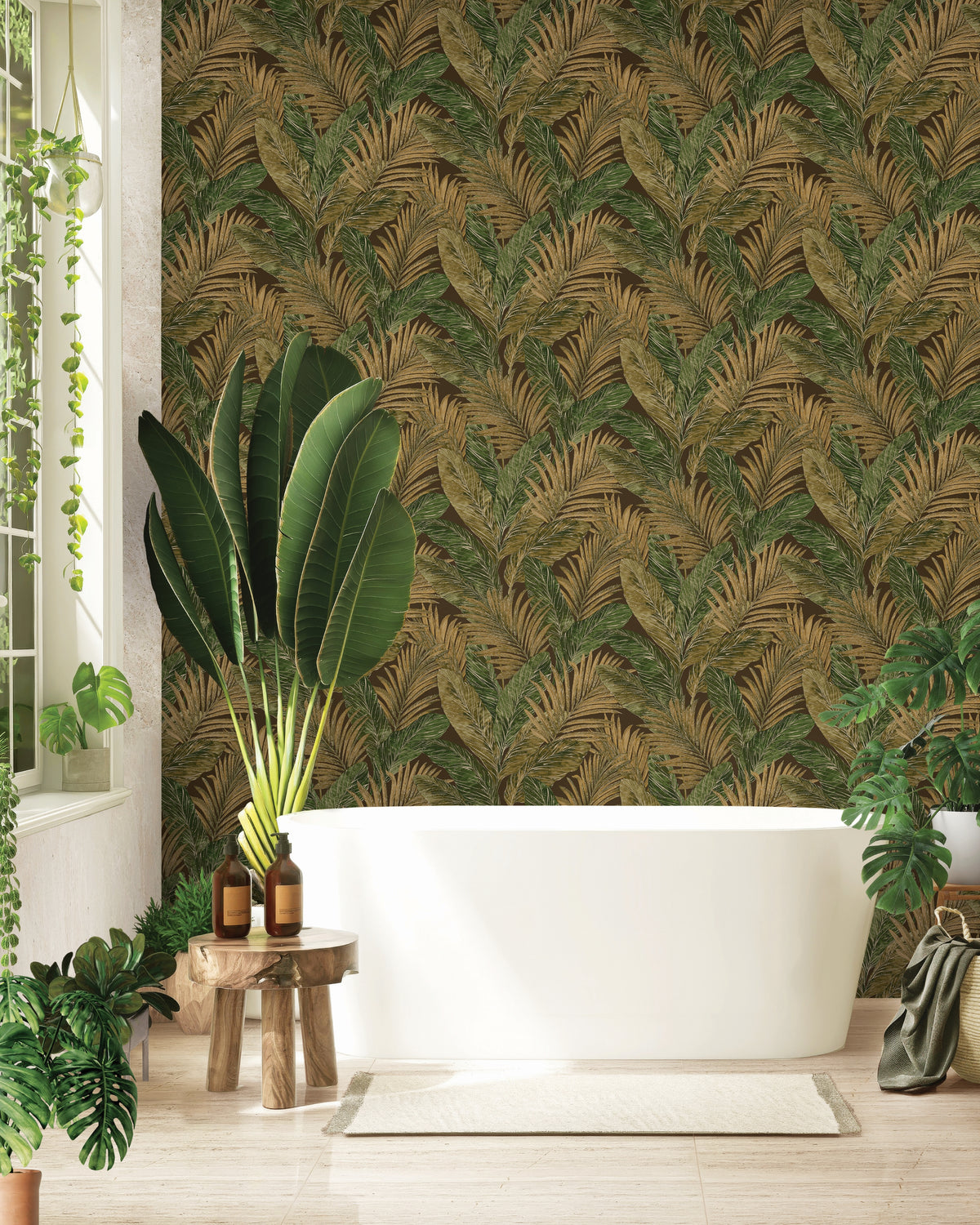 Tropic Plume Wallpaper