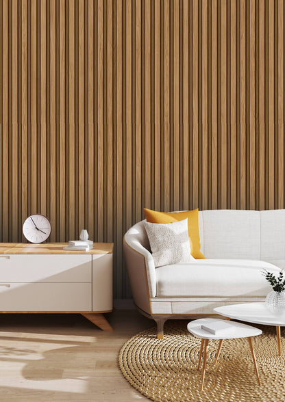 Wood Illusion Wallpaper