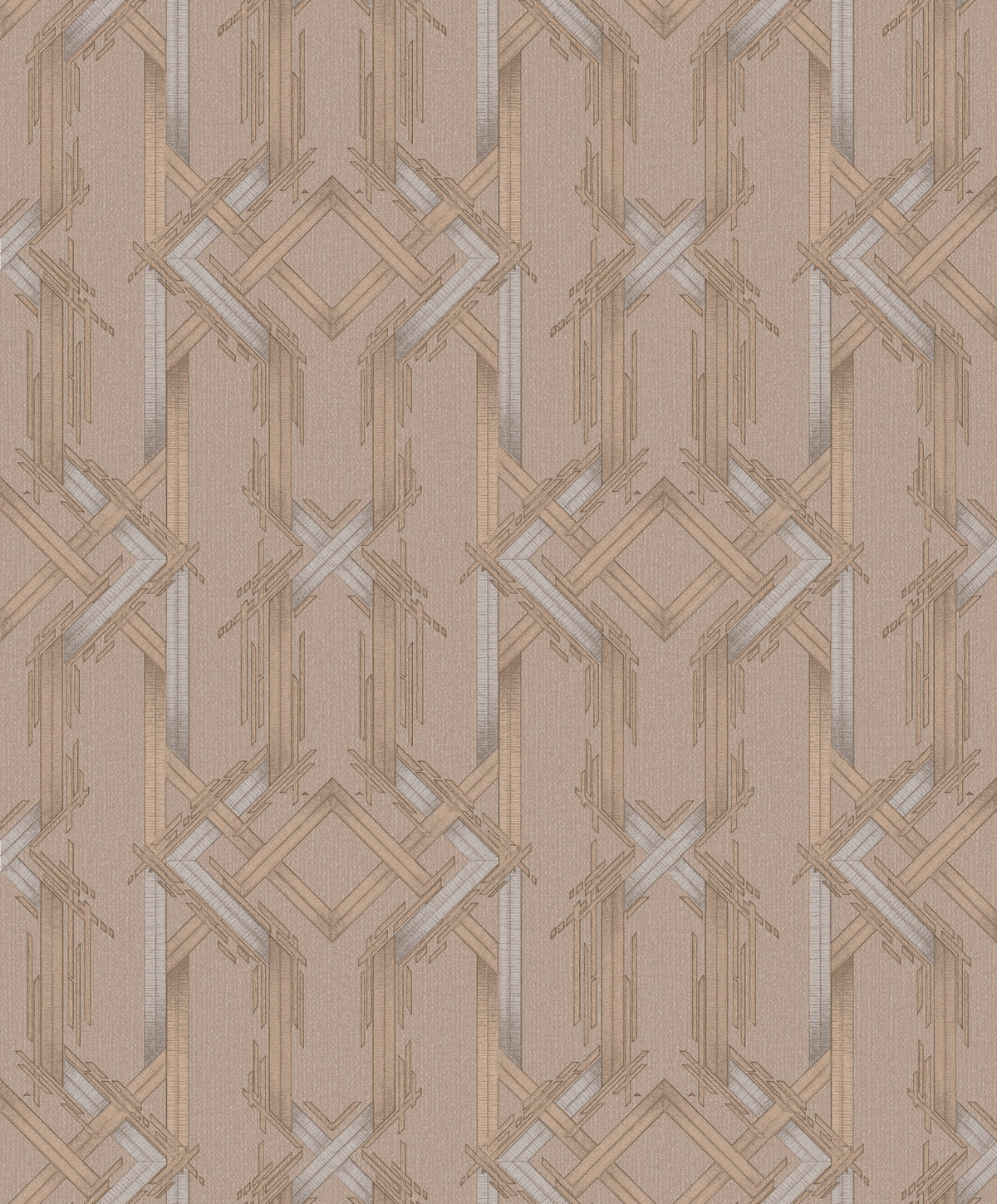 Lattice Deco Wallpaper