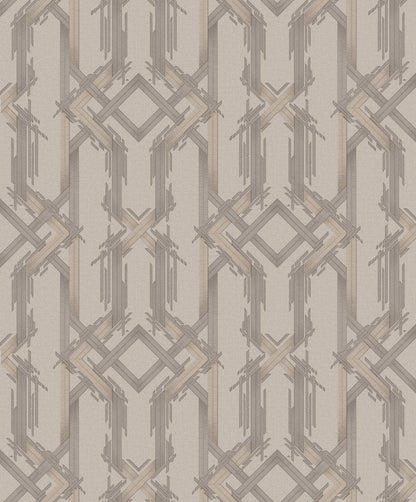Lattice Deco Wallpaper