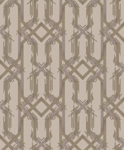 Lattice Deco Wallpaper