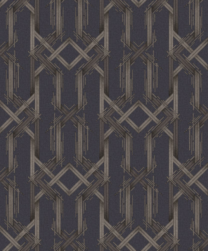 Lattice Deco Wallpaper
