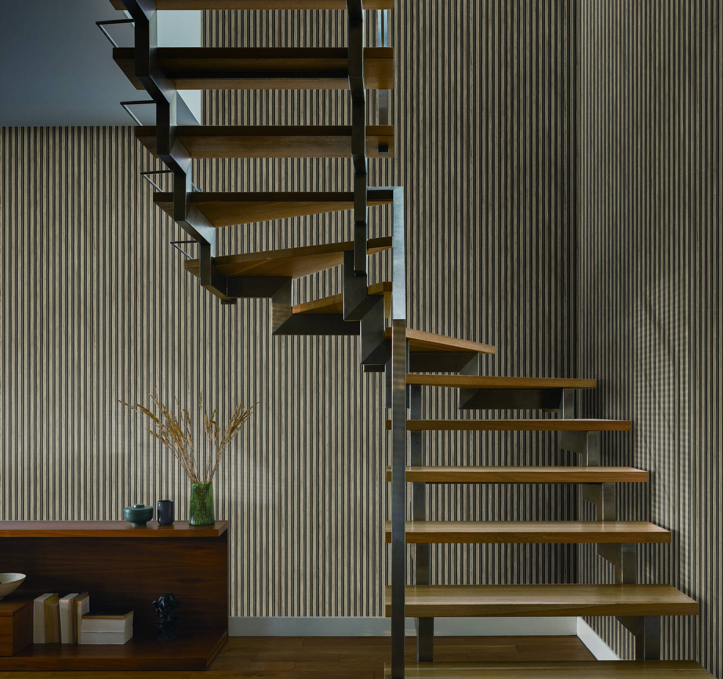 Wood Illusion Wallpaper