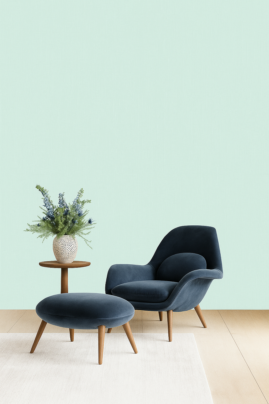 fabric texture wallpaper for dining room India