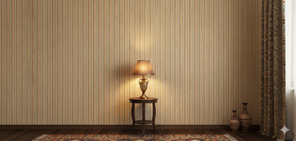 Wood Illusion Wallpaper